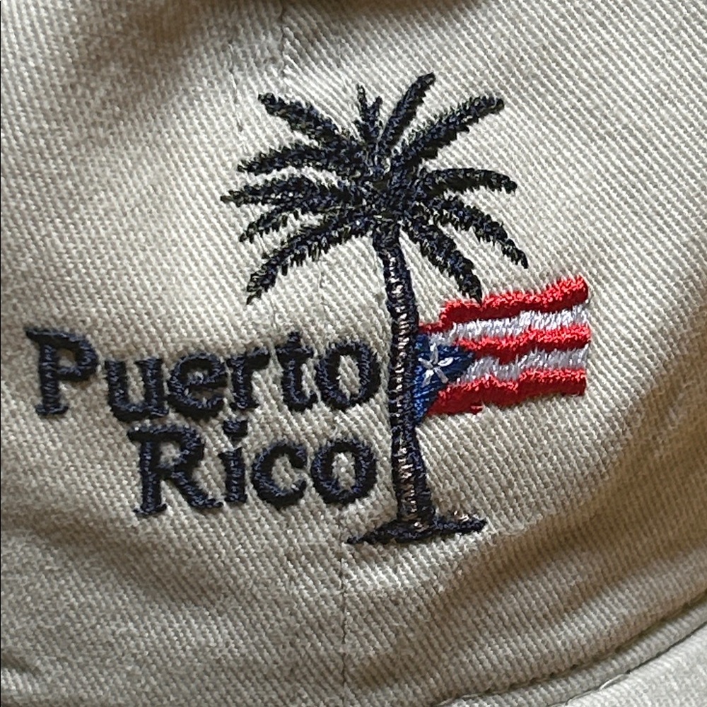 Puerto Rico Embroidered Cap adjustable fit. - Picture 4 of 10